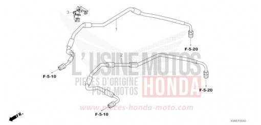 VORDERE BREMSLEITUNG CBF125NAP de 2023